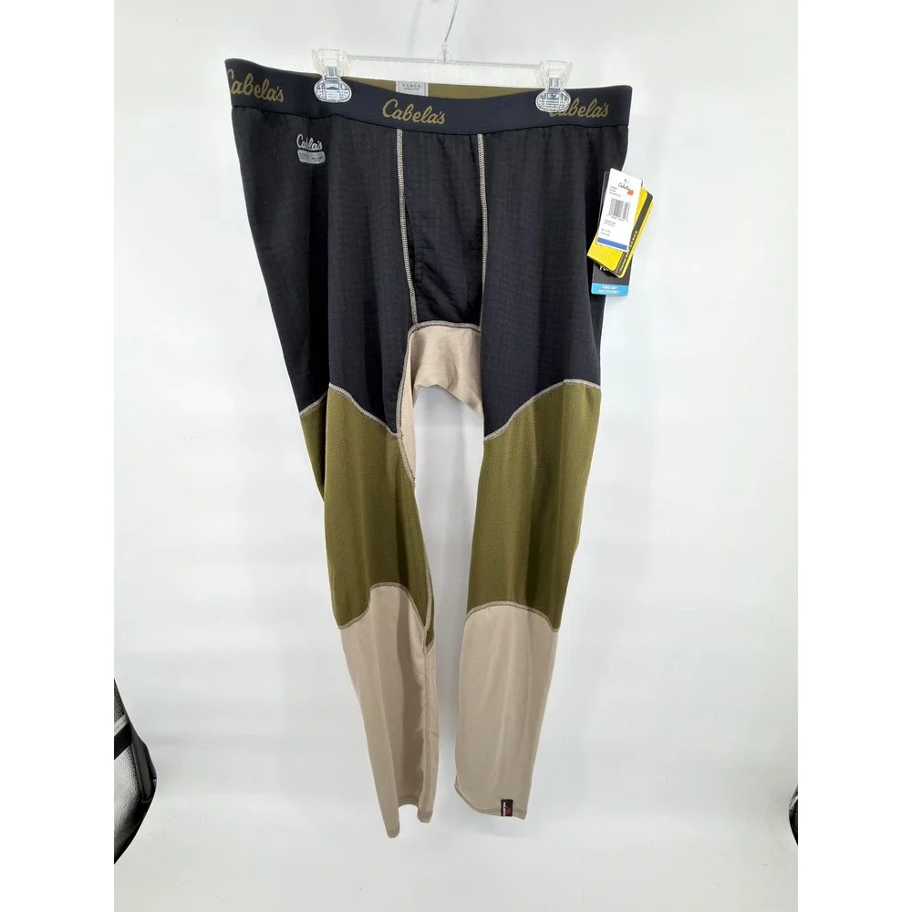 Cabela's E.C.W.C.S. Thermal Zone Baselayer Pants Mens XL Tall Polartec Power Dry